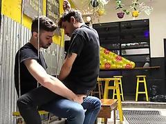 LatinLeche - Cute Boy Blows A Handsome Stranger At The Gay Bar