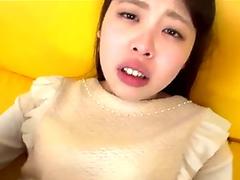 Asian teen with hairy pussy anal debut