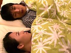 Japanese housewife titfucking her man