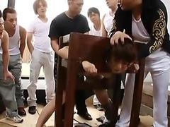 Pretty babe is tortured