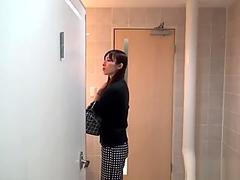 Japanese slut pissing