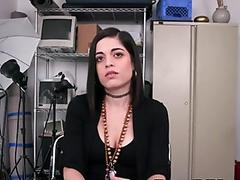 Hot rocker chick gets fucked hard and deep as she moans